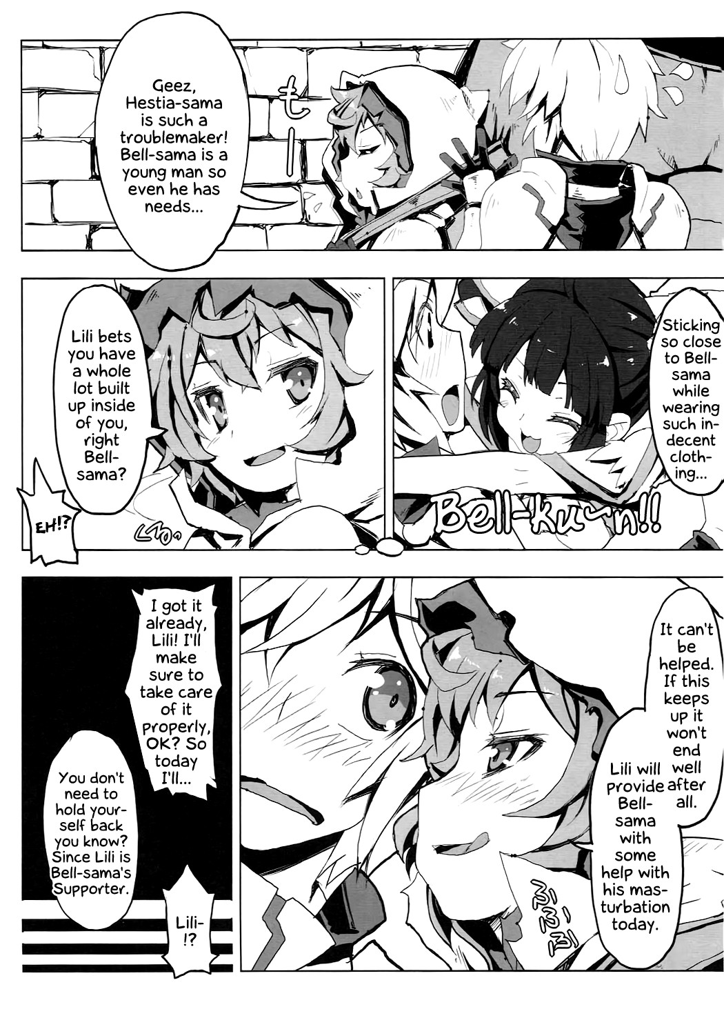 Hentai Manga Comic-Lili's Dungeon Support Activities-Read-4